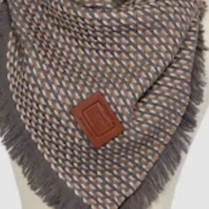 Coach Brown Leather Tag